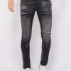 Vaqueros local fanatic | Stonewashed Hombre Jeans - Slim Fit -1085- Negro