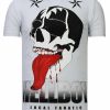 Camisetas local fanatic | Camiseta Hombre - Hellboy - Blanco