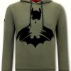 Sudaderas local fanatic | Hombres Con Capucha - Batman - Verde