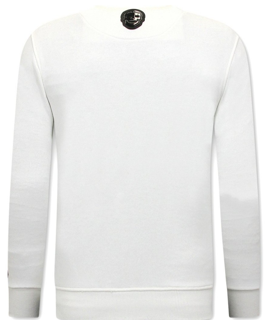 Sudaderas local fanatic | Sudadera Hombre - Nasa International - Blanco