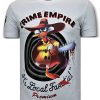 Camisetas local fanatic | Camiseta Hombre - Crime Empire - Blanco