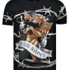 Camisetas local fanatic | Camiseta Hombre - Bad Angel - Negro