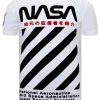 Camisetas local fanatic | Camiseta Hombre - Nasa - Blanco