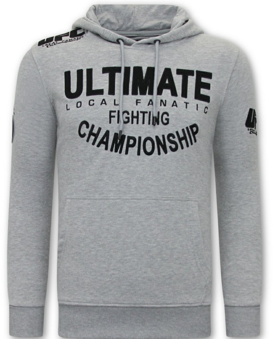 Chandals local fanatic | Chandal Hombres- Ultimate Fighting Championship - Gris