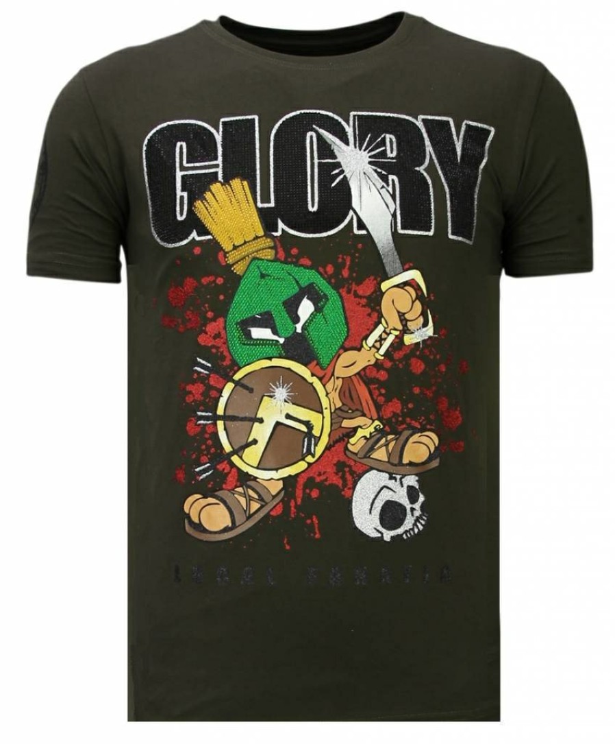 Camisetas local fanatic | Camiseta Hombre - Glory Martial - Verde