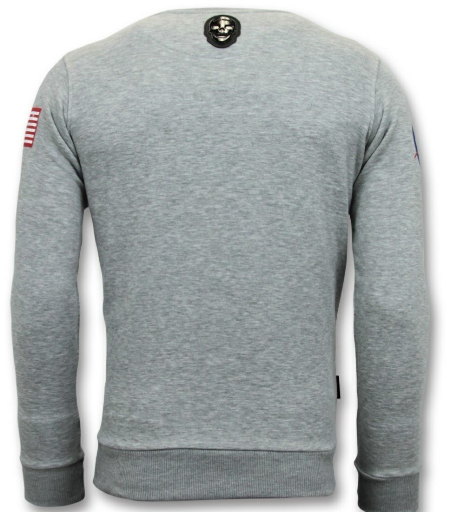 Sudaderas local fanatic | Sudadera Hombre - Nasa - Gris