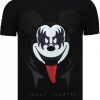 Camisetas local fanatic | Camiseta Hombre - Kiss My Mickey - Negro