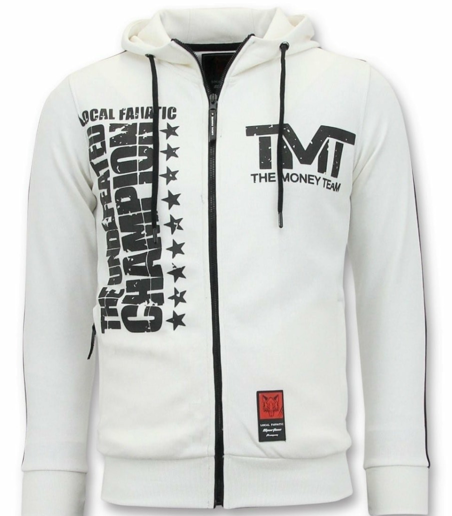 Chandals local fanatic | Chaqueta Chandal Hombres- Tmt Floyd Mayweather - Blanco