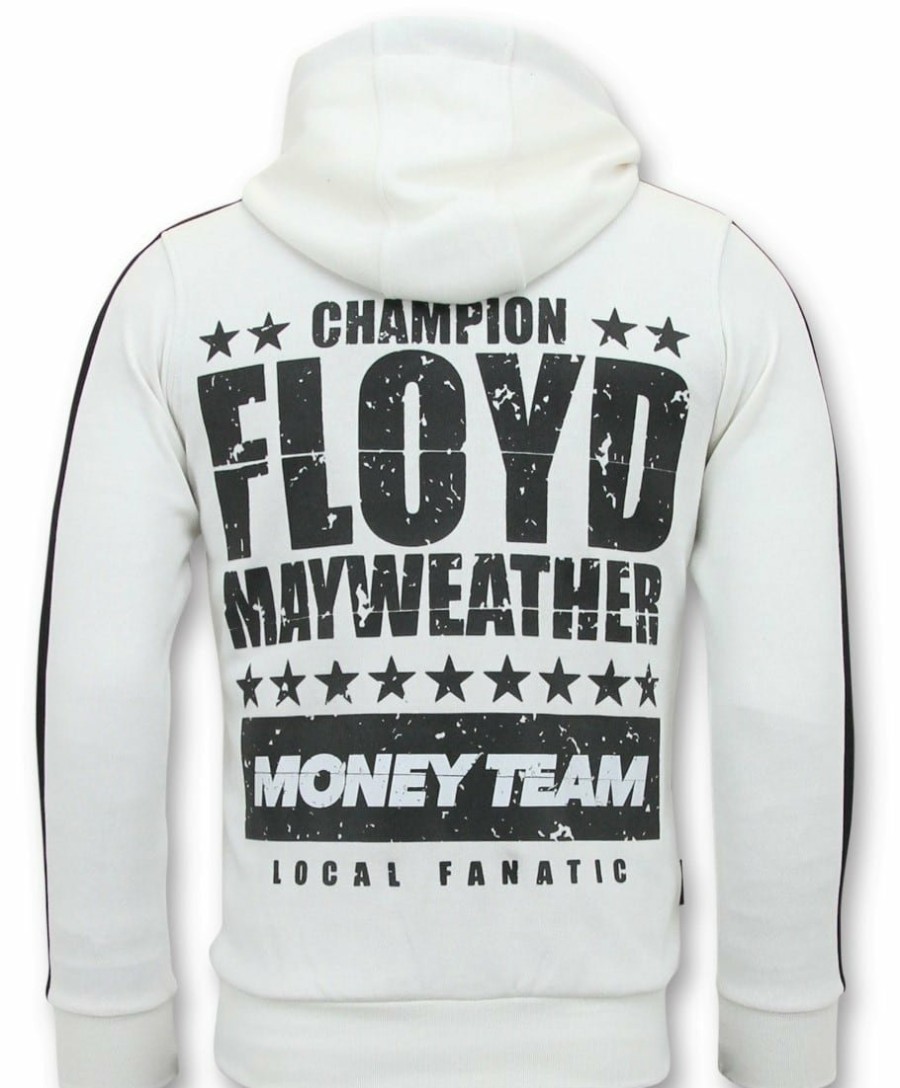 Chandals local fanatic | Chaqueta Chandal Hombres- Tmt Floyd Mayweather - Blanco