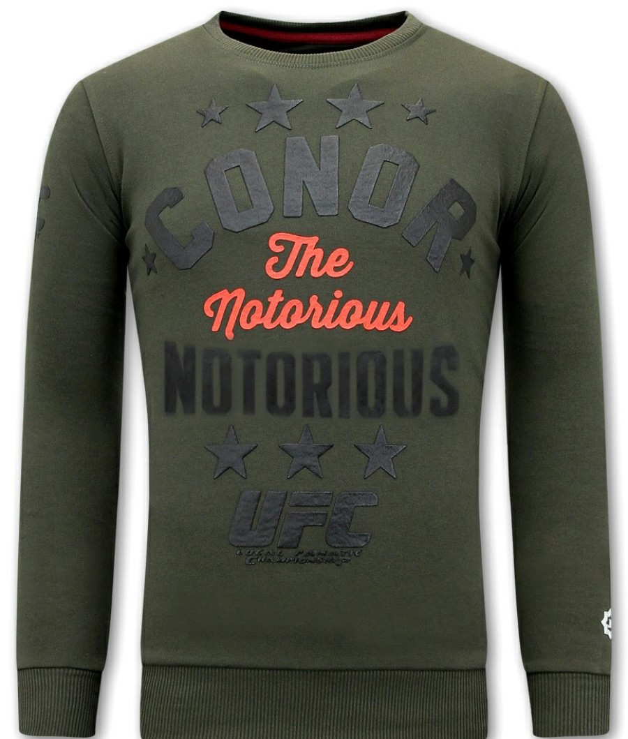 Sudaderas local fanatic | Sudadera Hombre - Conor Mcgregor Ufc - Verde