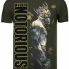 Camisetas local fanatic | Camiseta Hombre - Conor Mcgregor Notorious - Verde