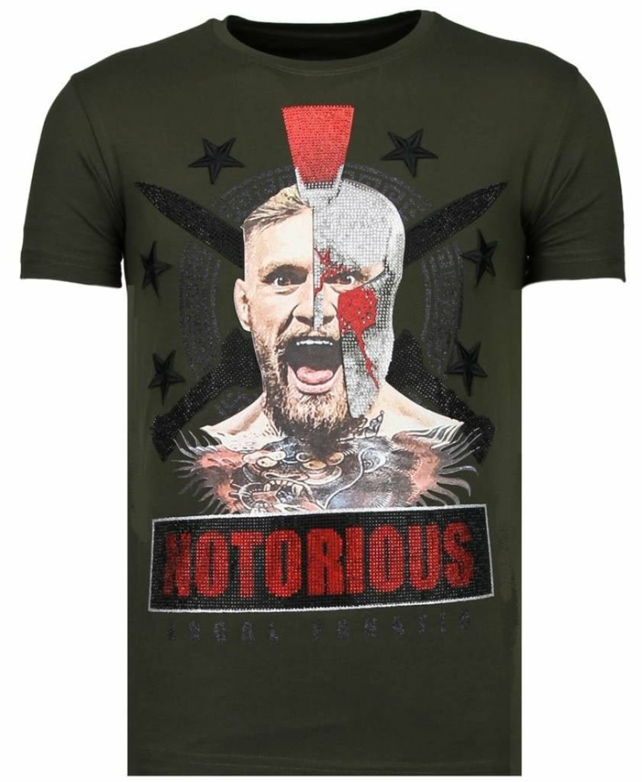 Camisetas local fanatic | Camiseta Hombre - Notorious Warrior - Verde