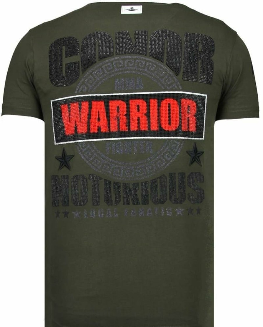 Camisetas local fanatic | Camiseta Hombre - Notorious Warrior - Verde