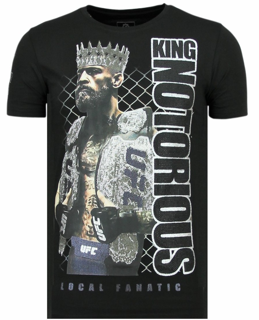 Camisetas local fanatic | Camiseta Hombre - King Notorious - Negro