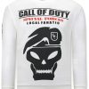 Sudaderas local fanatic | Sudadera Hombre - Call Of Duty - Blanco