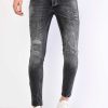 Vaqueros local fanatic | Jeans Hombre - Slim Fit - 1069 -Gris