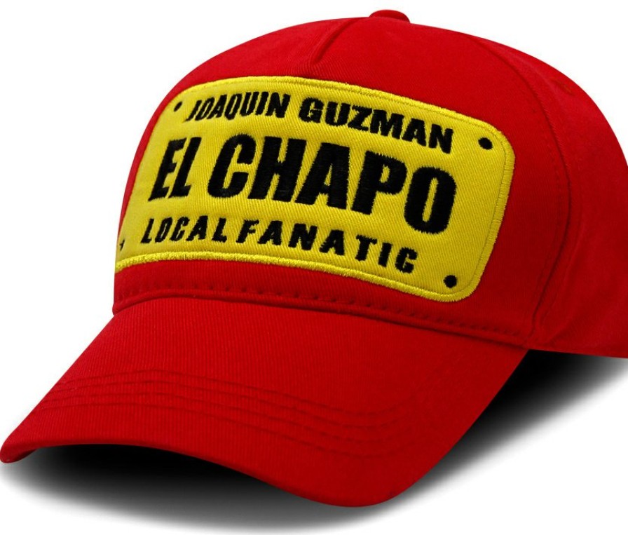 Gorras local fanatic | Gorras De Beisbol - El Chapo - Rojo