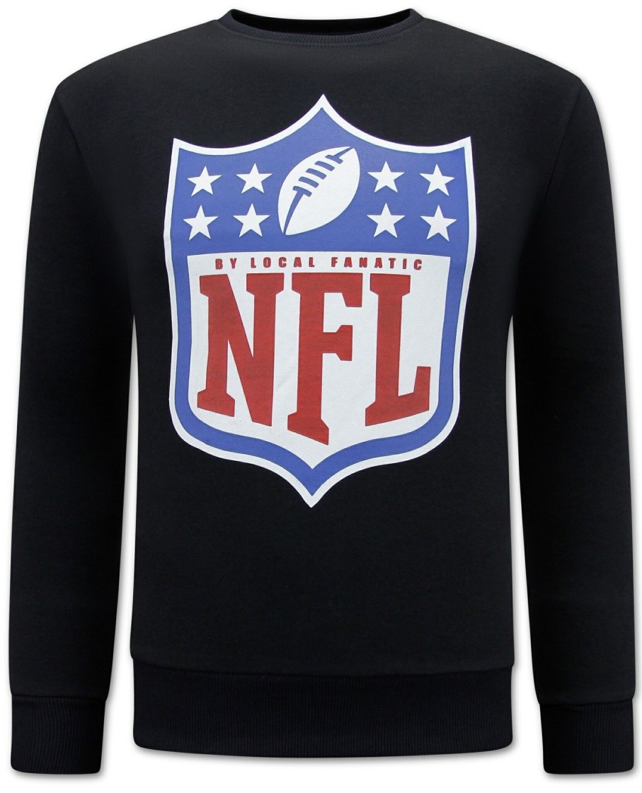 Sudaderas local fanatic | Sudadera Hombre - National Football League – Negro