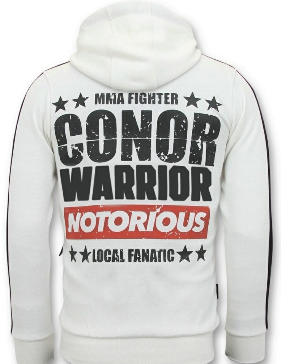 Chandals local fanatic | Chaqueta Chandal Hombres- Mcgregor Notorious - Blanco