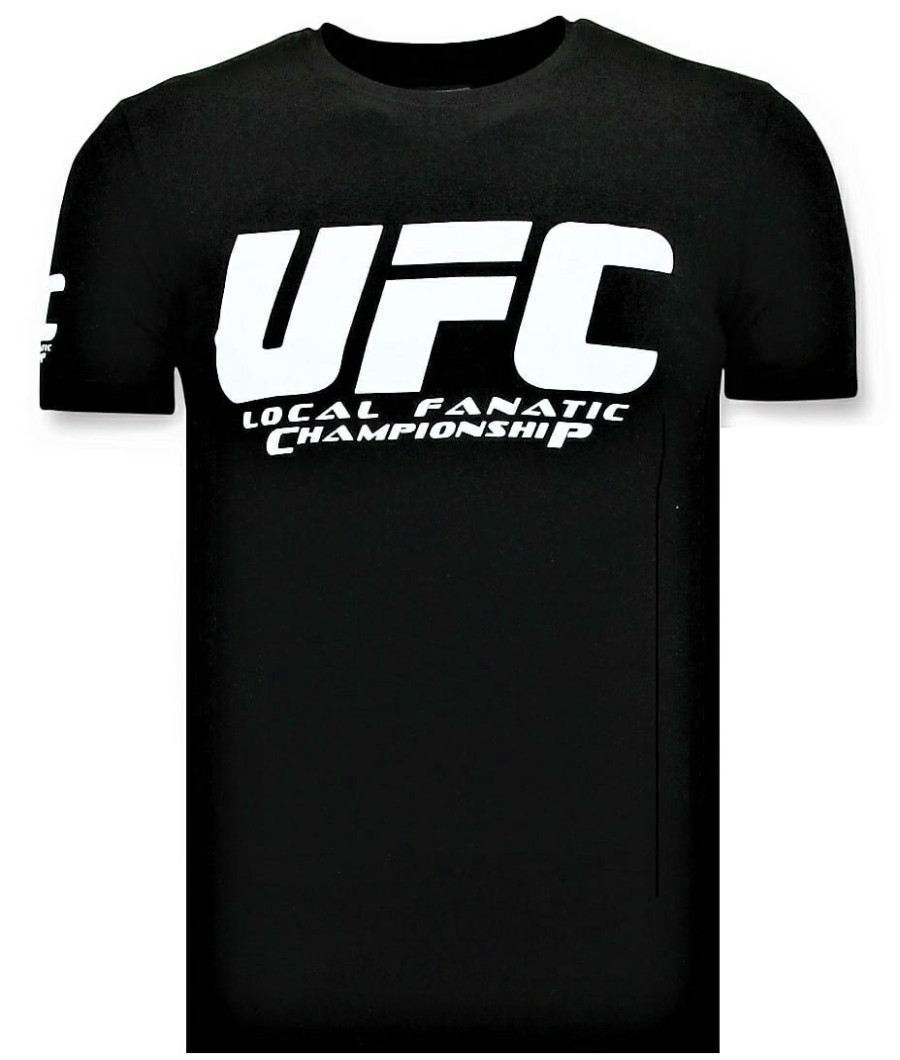 Camisetas local fanatic | Camiseta Hombre - Ufc Championship - Negro