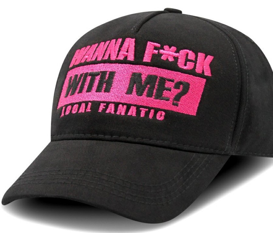 Gorras local fanatic | Gorras De Beisbol - F*Ck With Me - Negro