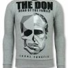 Sudaderas local fanatic | Sudadera Hombre - The Don Skull - Gris