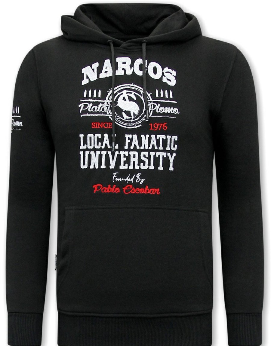 Chandals local fanatic | Chandal Hombres- Narcos University - Negro