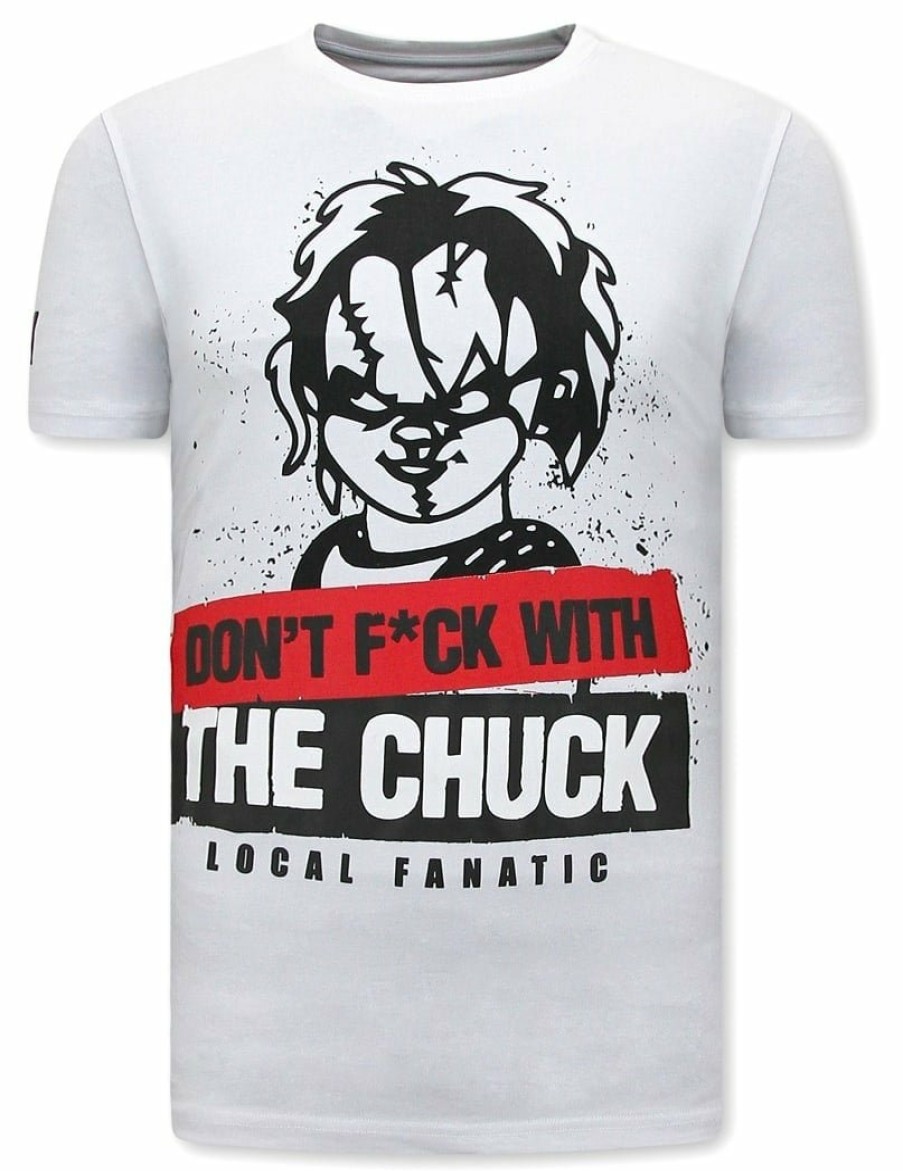 Camisetas local fanatic | Camiseta Hombre - The Chuck - Blanco