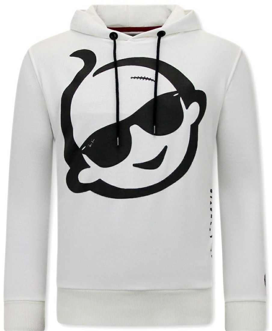 Sudaderas local fanatic | Hombres Con Capucha - Zwitsal Sunglasses - Blanco