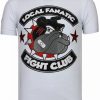 Camisetas local fanatic | Camiseta Hombre - Fight Club Spike - Blanco