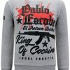 Sudaderas local fanatic | Sudadera Hombre - The King Of Cocainepablo Escobar – Gris