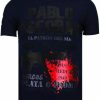 Camisetas local fanatic | Camiseta Hombre - Pablo Escobar Narcos - Negro