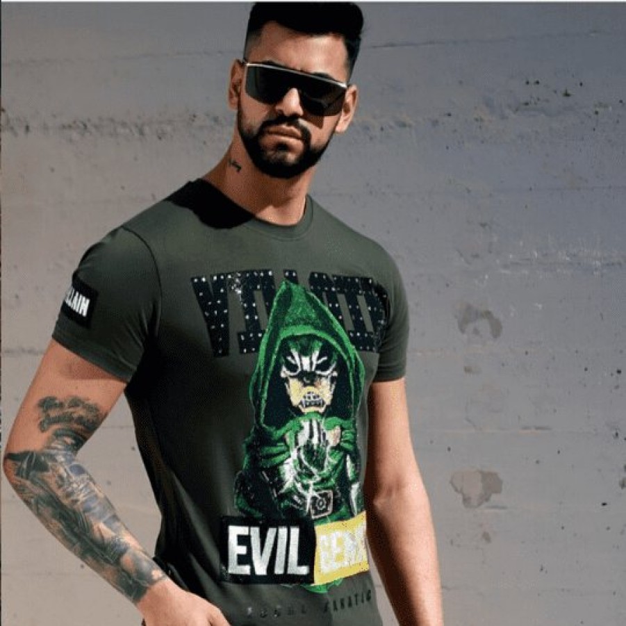 Camisetas local fanatic | Camiseta Hombre - Villain Duck - Verde