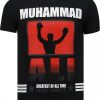 Camisetas local fanatic | Camiseta Hombre - Muhammad Ali - Negro