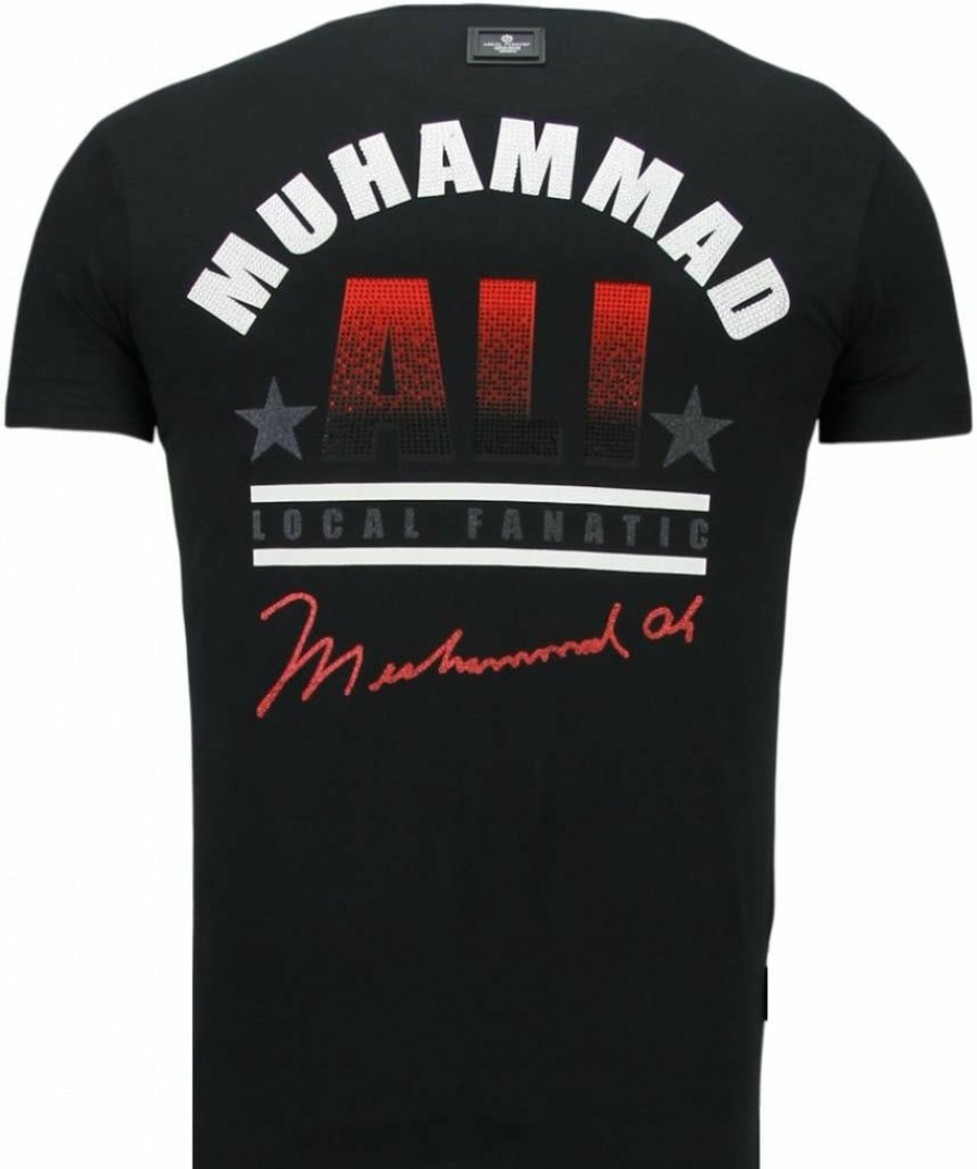 Camisetas local fanatic | Camiseta Hombre - Muhammad Ali - Negro