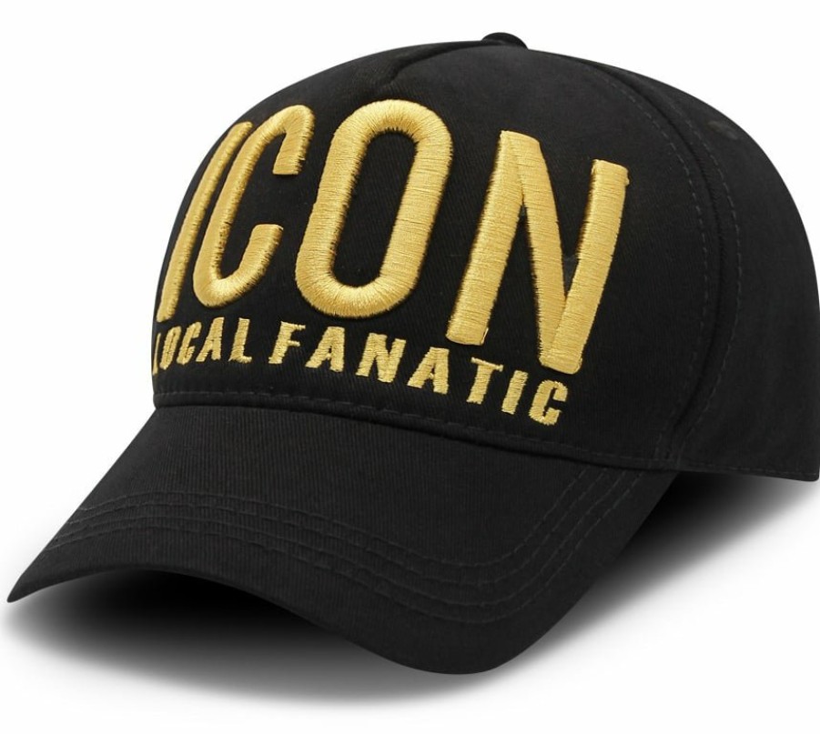 Gorras local fanatic | Gorras De Beisbol - Icon - Negro