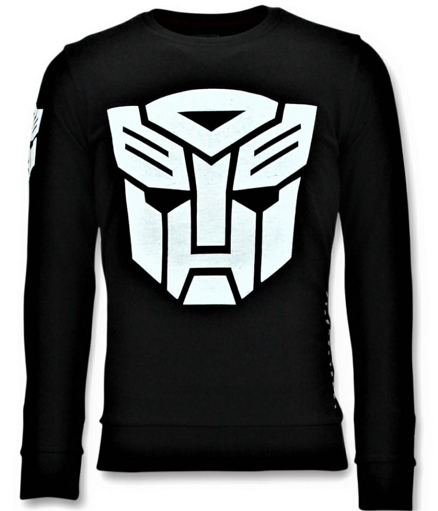 Sudaderas local fanatic | Sudadera Hombre - Transformers - Negro