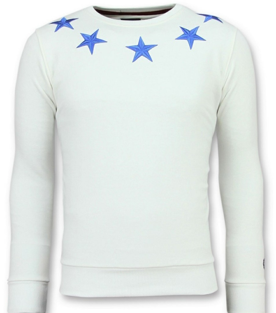 Sudaderas local fanatic | Sudadera Hombre - Union Stars- Blanco