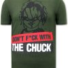 Camisetas local fanatic | Camiseta Hombre - The Chuck - Verde