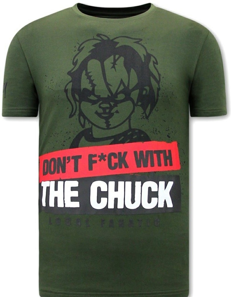 Camisetas local fanatic | Camiseta Hombre - The Chuck - Verde