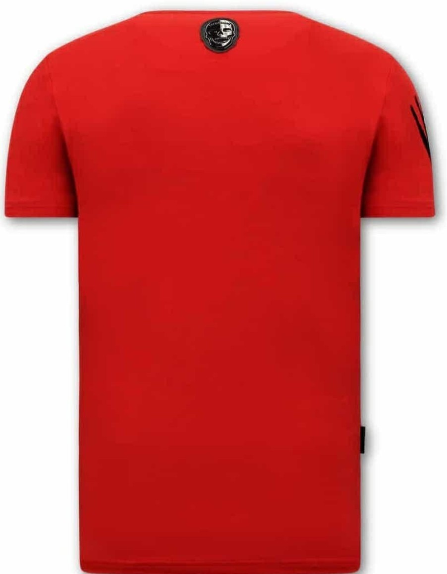 Camisetas local fanatic | Camiseta Hombre - Wolverine - Rojo