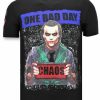 Camisetas local fanatic | Camiseta Hombre - The Joker Chaos - Negro