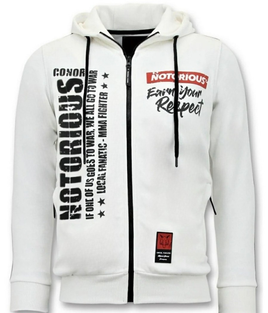 Chandals local fanatic | Chandal Hombres- Conor Notorious - Blanco