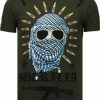 Camisetas local fanatic | Camiseta Hombre - Freedom Fighter - Verde