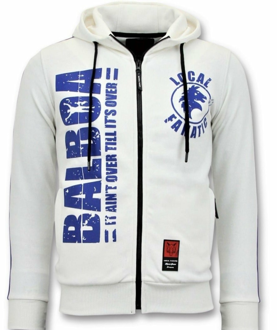 Chandals local fanatic | Chaqueta Chandal Hombres- Rocky Balboa - Blanco