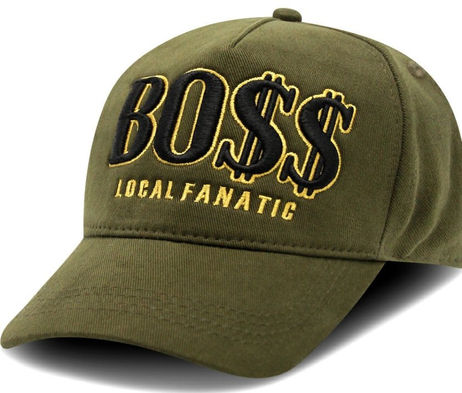 Gorras local fanatic | Gorras De Beisbol - Bo$$ - Verde