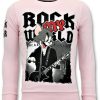 Sudaderas local fanatic | Sudadera Hombre - Tomcat Rock My World - Rosa