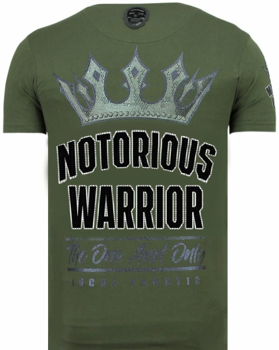 Camisetas local fanatic | Camiseta Hombre - King Notorious - Verde