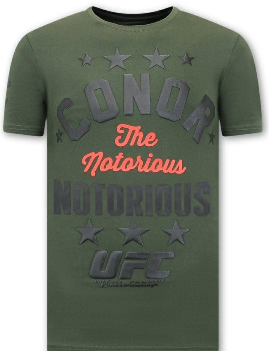 Camisetas local fanatic | Camiseta Hombre - Conor Mcgregor Ufc - Verde