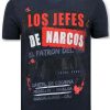 Camisetas local fanatic | Camiseta Hombre - Los Jefes De Narcos - Azul